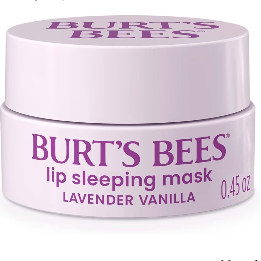 NEW Burt's Bees Lavender Vanilla Lip Sleeping Mask
